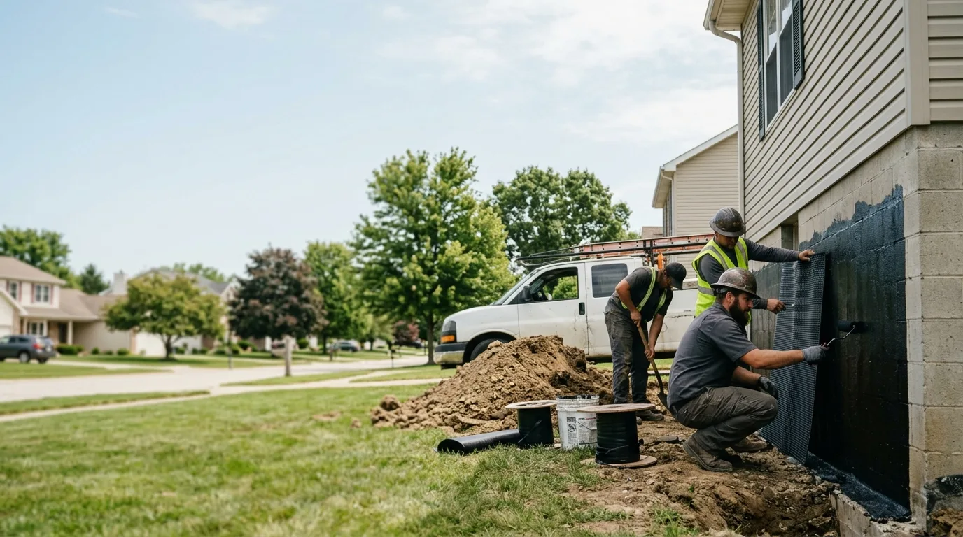 Basement Waterproofing in Middlebury, IN near me